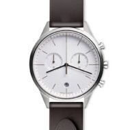 C39 Women’s chronograph watch in polished steel - Image 3