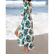 Printed Swimwear Cover Ups - Image 4
