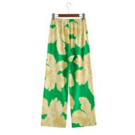 One Shoulder Printed One Piece Swimsuit and Cover Up - Image 6